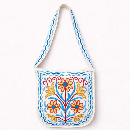 Artisan Floral Tote