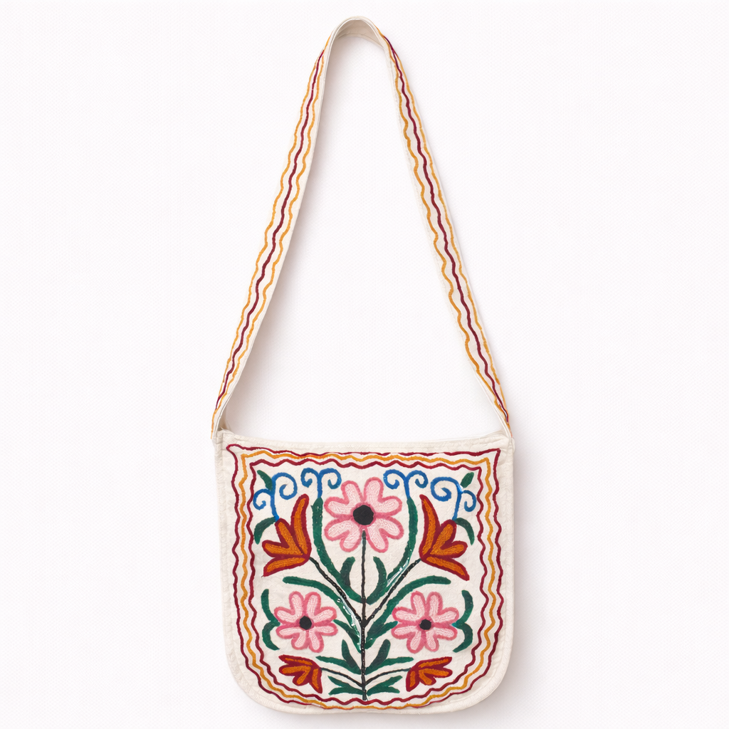 Artisan Floral Tote