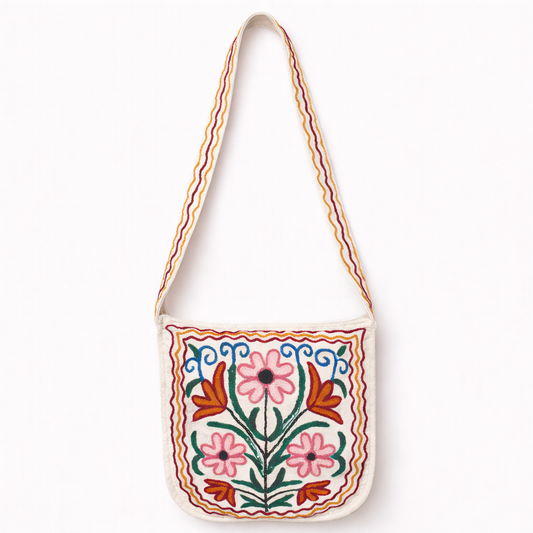 Artisan Floral Tote
